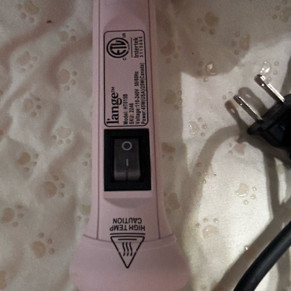 Lange pink bubble wand